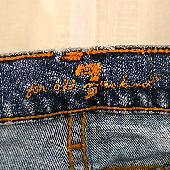 Vintage 7 for all Mankind jeans 28x32 - Picture 3 of 10